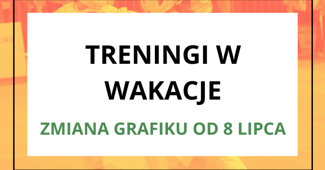 Treningi w wakacje